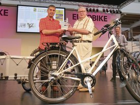 Eurobike 2016 - Kranich cargo Gespann Testsieger