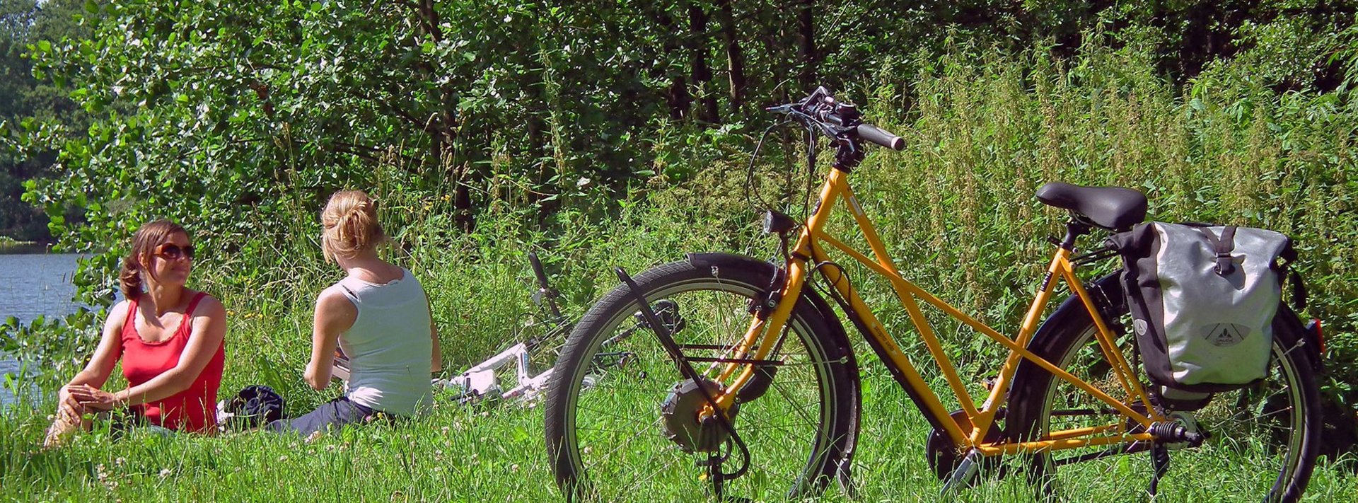 Kranich auf Testfahrt von Extra Energy mit Pause