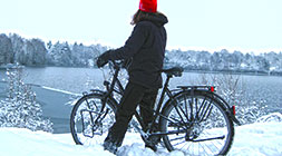 Mit dem Roadster im Schnee