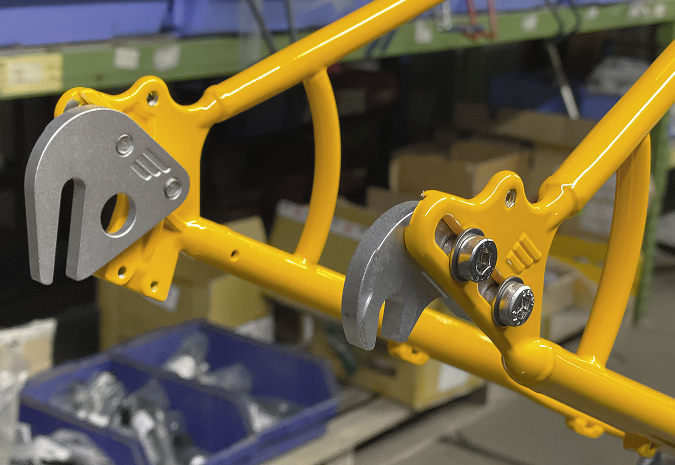 Rohloff Ausfallende am Utopia Rahmen