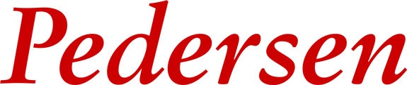 Logo Pedersen